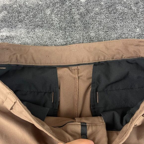 Lululemon Commission Pant Warpstreme Classic Dark Mocha Men's 32X31 M5AEXS - Picture 3 of 12